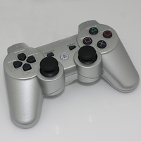 Manette PS3 Sans Fil Sixaxis Dualshock PlayStation 3 - Gris Métal