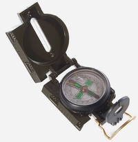 Military Classic Brunton Style Lensatic Pocket Compass