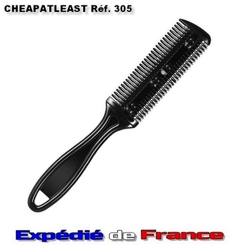Comb Razor to Thinning hair with 2 blades