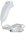 Wired Controller Nunchuk for Wii (White)