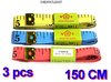 3 pcs Tailor Sewing Ruler Tape Meter 1.50M / 60 inch