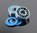 8 pcs Wheel bearings ABEC-7 608RS - 22*8*7