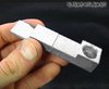 Mini Bang Folding Pipe (2 magnetized parts) - Alu
