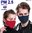 Masque Anti Pollution Filtre À Charbon Actif  Pm 2.5 N95 KN95