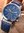 Fashion Sports Wrist Watch for Men (Blue) false stopwatch