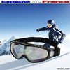 Motorcycle or Ski Airy goggles iridescent Tinted lenses