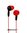 JBL® Inspire 100 - Earphones Sport Twistlock - Red - Harman Kardon