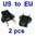 EU / EU AC Plugs adapter (2 pcs)