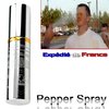 Bombe lacrymogène / spray poivre déguisé en atomiseur de parfum
