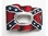 Boucle de ceinture "ouvre-bouteille" - Drapeau États Confédérés