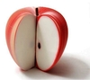 bloc-note, mémo 3D en forme de fruit (pomme) - lot de 2 -