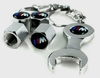 4 Bouchons De Valve Logo " M " + Porte-Clé pour Tuning BMW