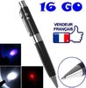 5-in-1 Pen 16GB Flashdrive + Laser Pointer + LED Flashlight + UV