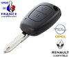 Replacement case 2 buttons remote key for Renault and Opel