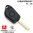 Replacement case shell for plip key Xsara, Saxo, Picasso...