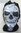 Full Mask face & Neck Cover Skull Skeleton - Elastic Tube