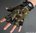 Style Military Camouflage Mittens Half Fingers Gloves