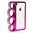 case knuckle shaped for Iphone 4 / 4S - ppurple + diamond