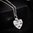 cinerary necklace Heart urn "I Carry You With Me"