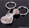 ​2 Porte-Clés Pour Couple amoureux "la clé de mon coeur"