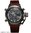 Casual Military Style Sport Men Watch Dual time Multifunction
