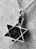 Necklace With Cinerary Urn Hexagram Star of David