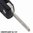 CE0523 key 3 buttons (trunk) Blade WITHOUT Groove Peugeot Citroen