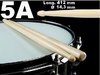 Pair Of 5A Maple Drumsticks Percussion Drums