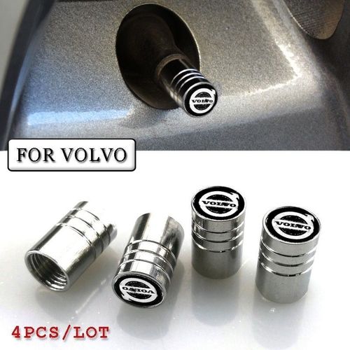 4 wheel tire Valve metal caps for VOLVO car truck bus