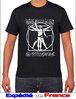 Original Electric Guitar Rock Tee T-Shirt - Da Vinci Inspiration